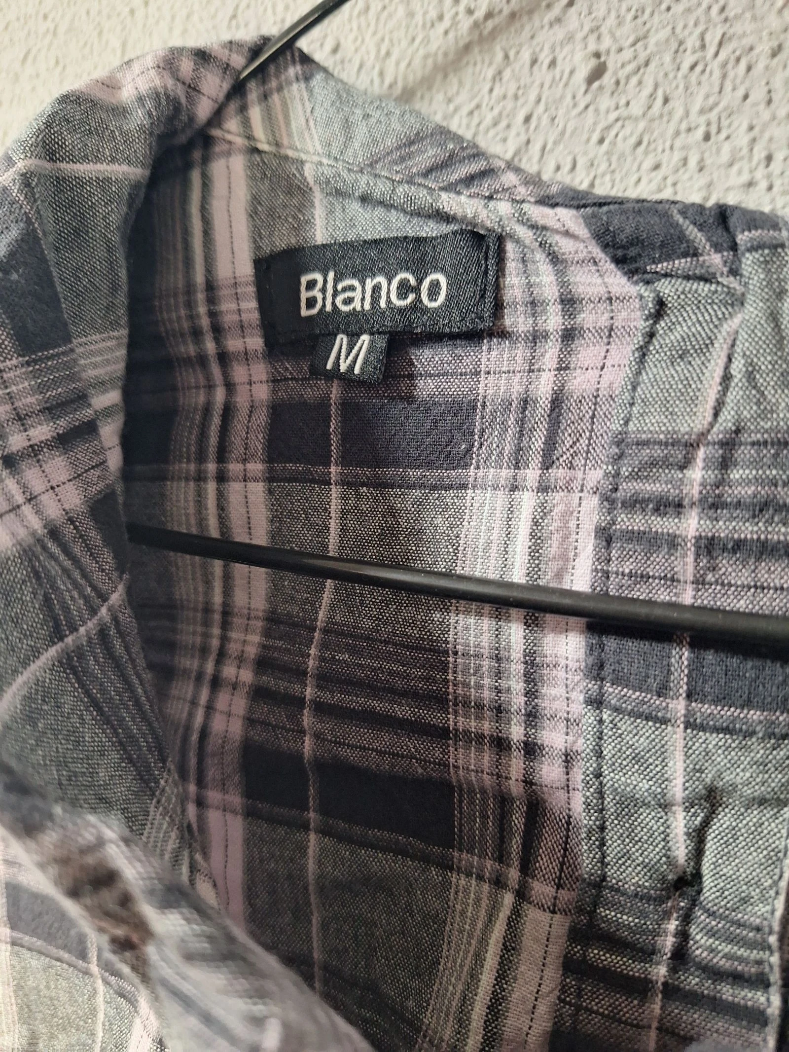 Y2K White Dress Size M 100% Cotton Plaid with Pockets – photo 4